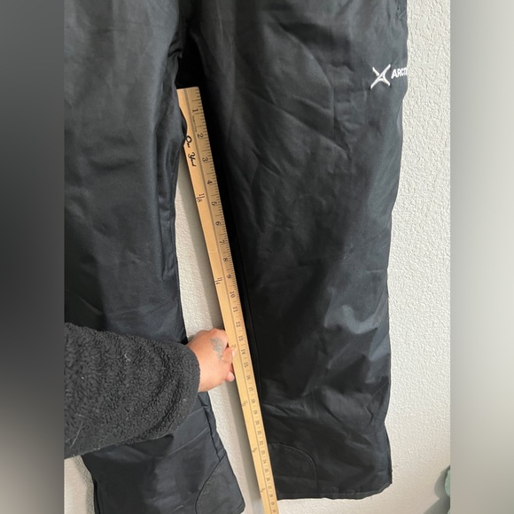 Arctix Women's M 8 10 Essential Insulated Bib Overalls Black Ski Snow - Picture 16 of 16